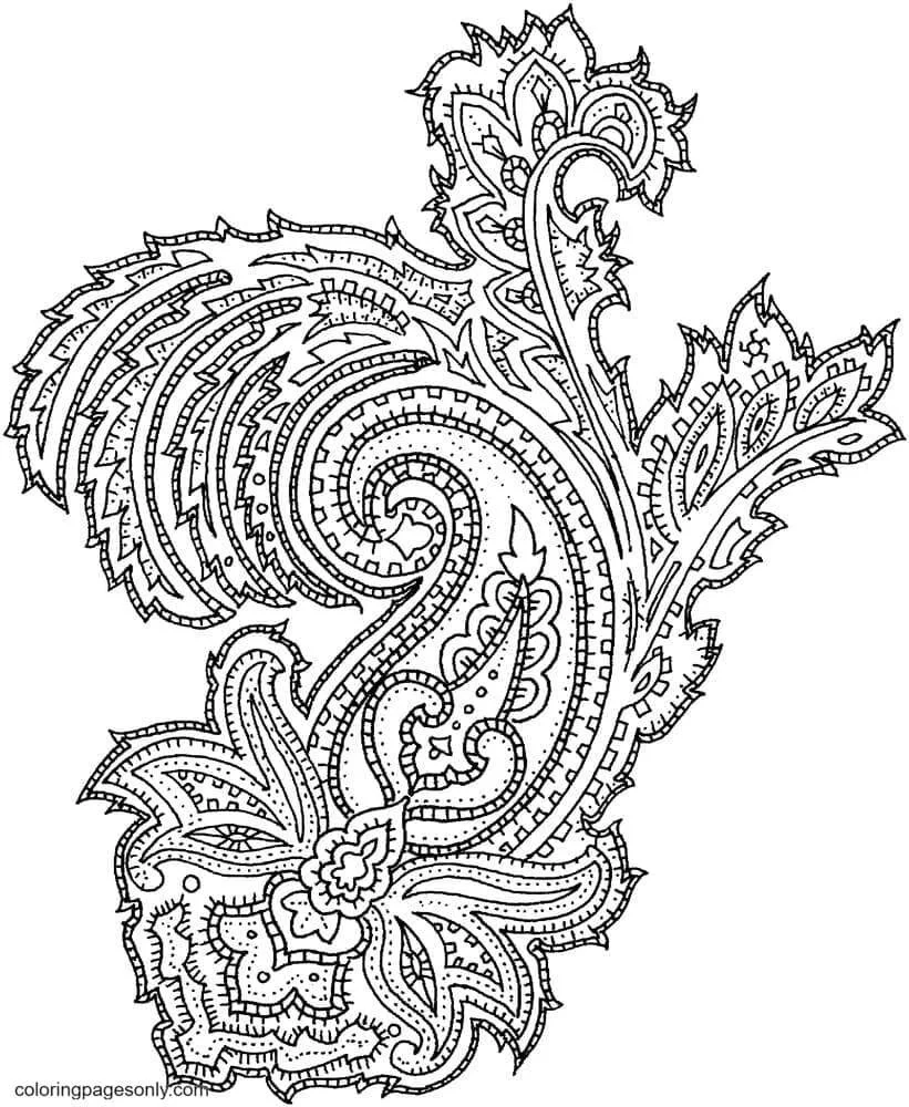 Trippy Coloring Pages 63