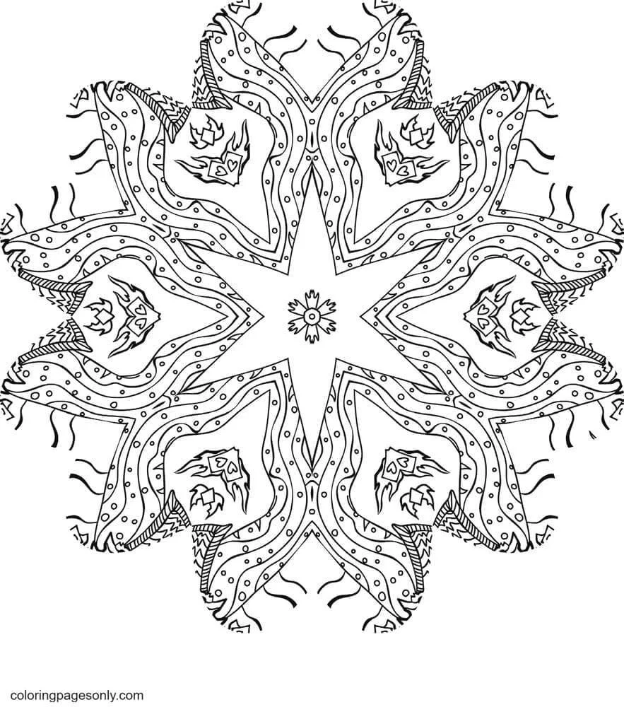 Trippy Coloring Pages 67