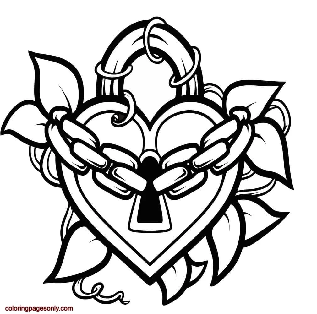 Trippy Coloring Pages 9