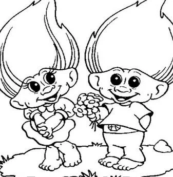 Desenhos de Trolls Para Colorir 25