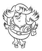 Desenhos de Trolls Para Colorir 27
