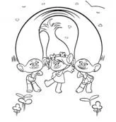 Desenhos de Trolls Para Colorir 31