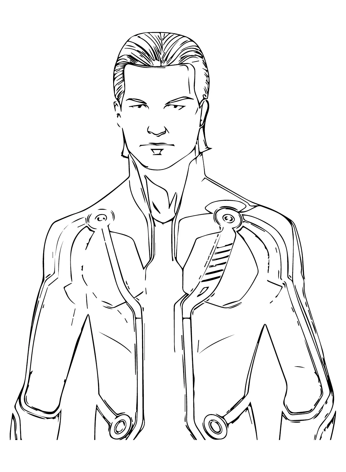 Desenhos de Tron Para Colorir 14