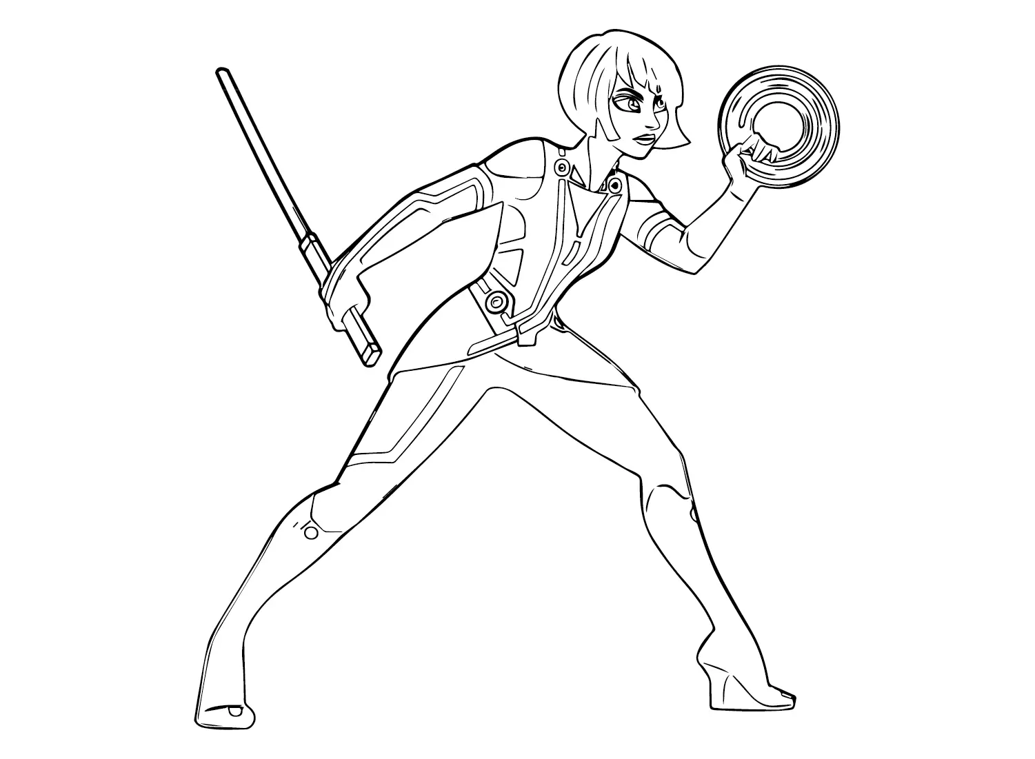 Desenhos de Tron Para Colorir 15