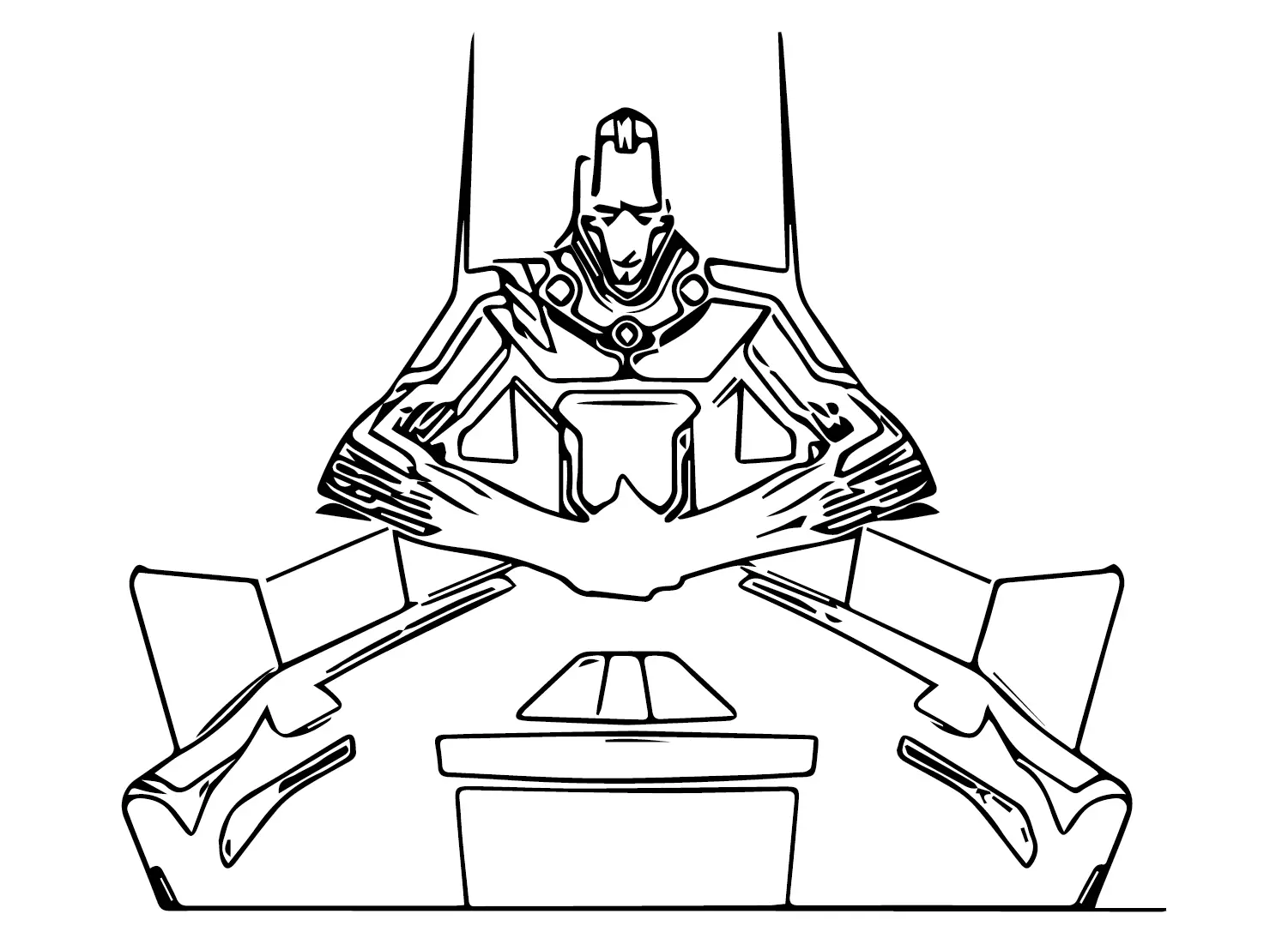 Desenhos de Tron Para Colorir 21