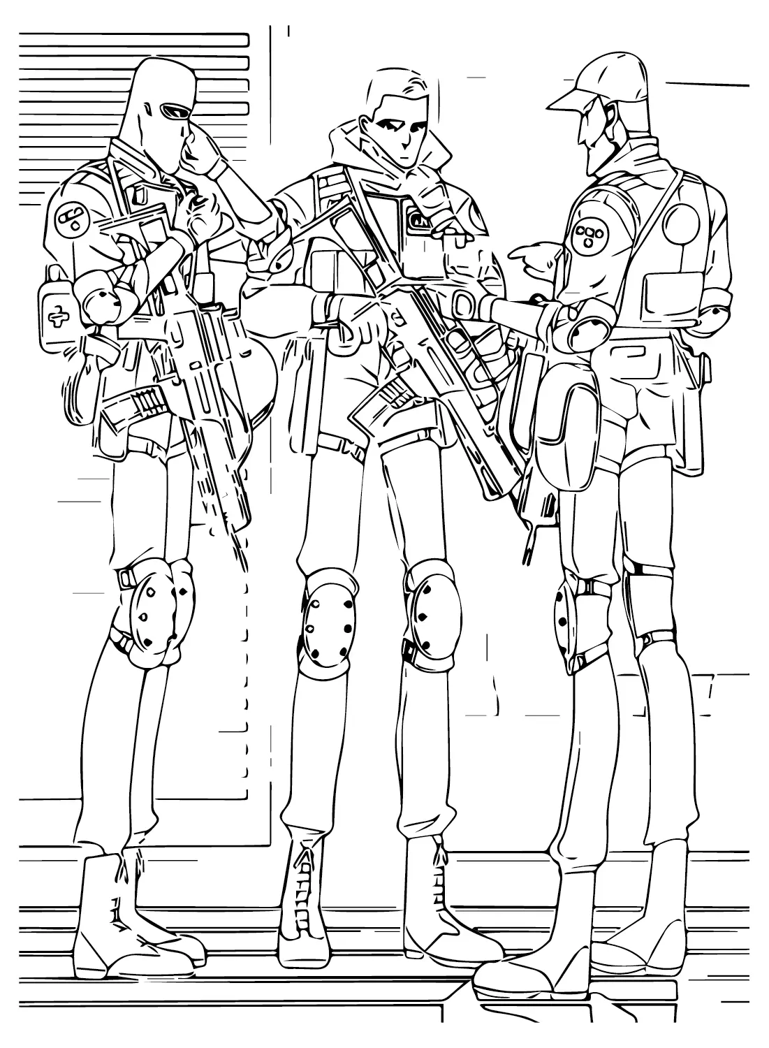 Desenhos de Tron Para Colorir 8