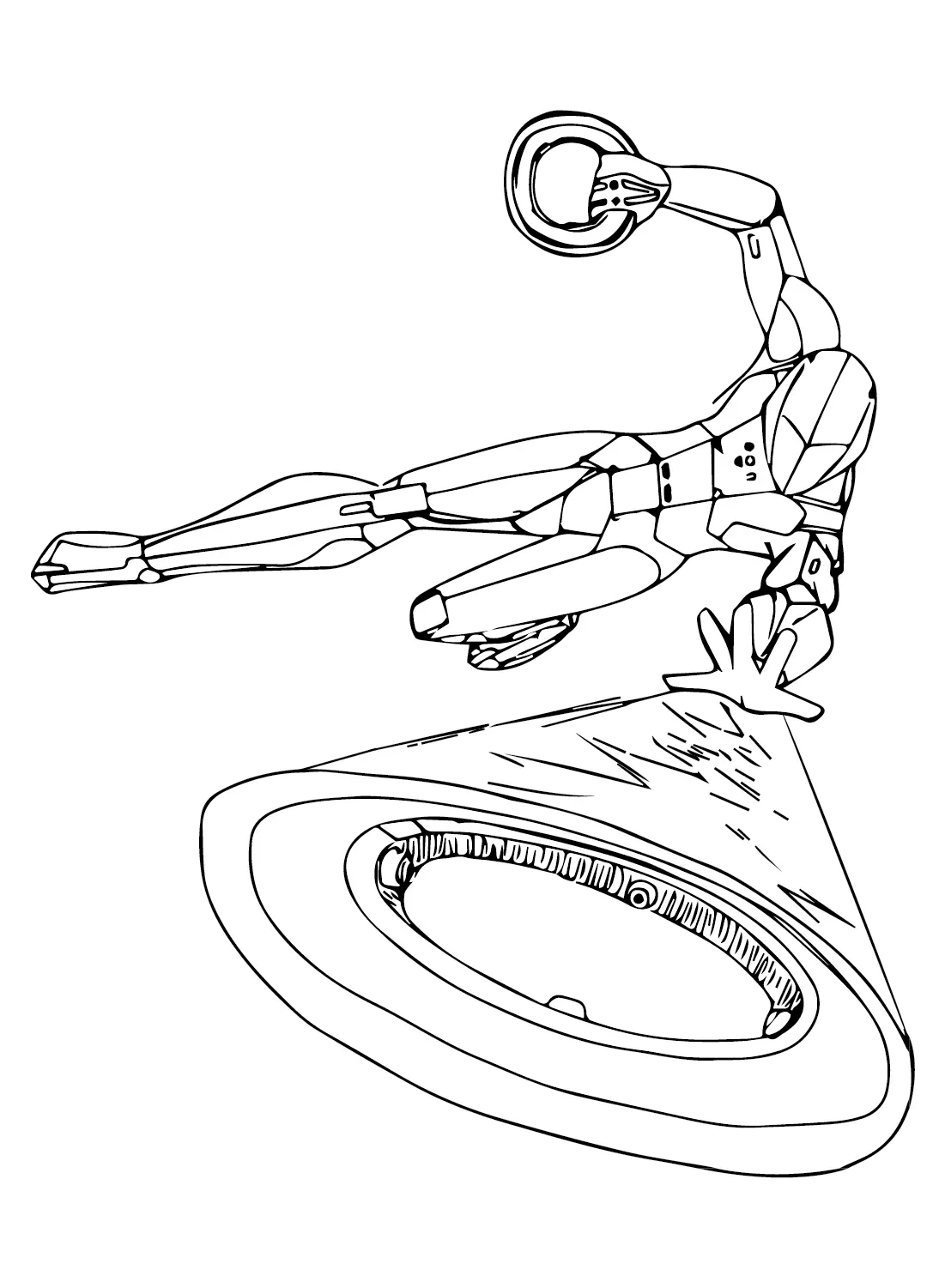 Desenhos de Tron Para Colorir 9