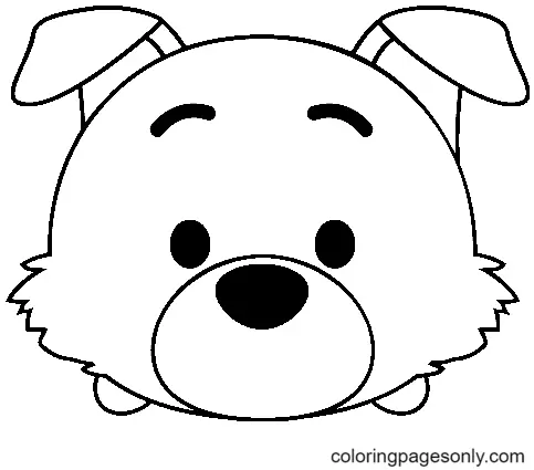 Tsum Tsum Para Colorear 21