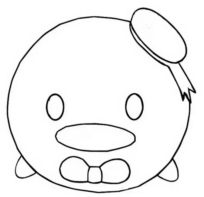 Tsum Tsum Para Colorear 41