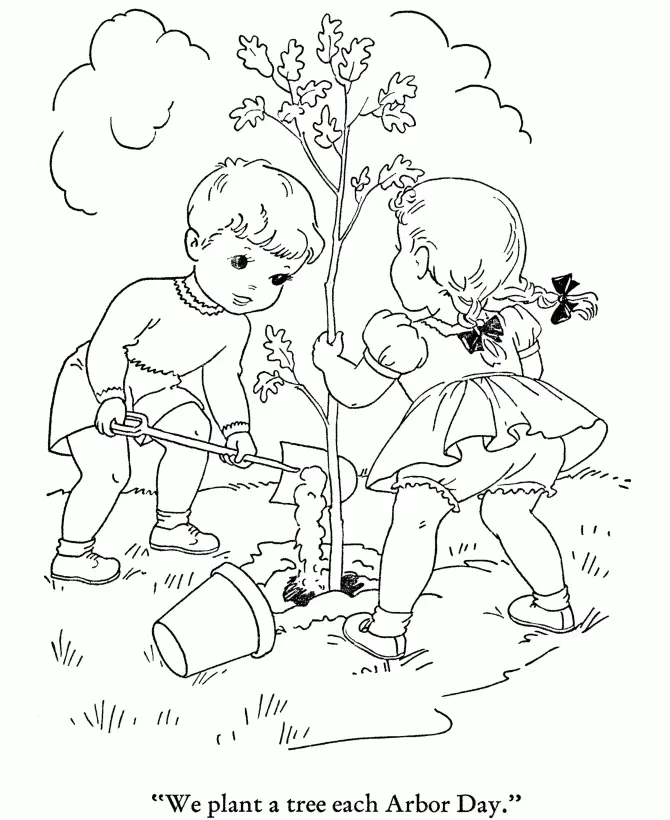 Tu Bishvat Ausmalbilder 6