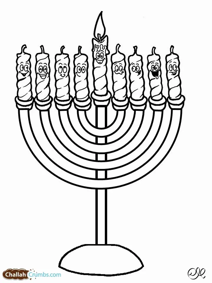 Tu Bishvat Ausmalbilder 7