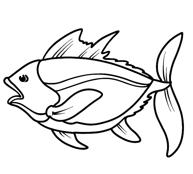 Thunfisch Ausmalbilder 20
