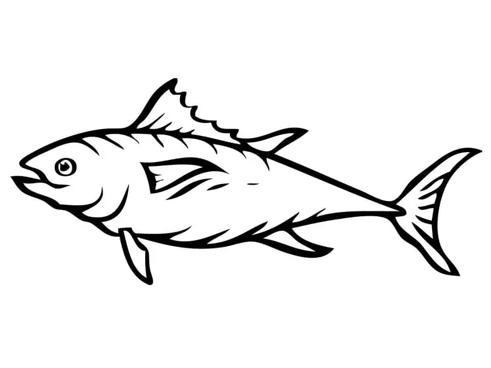 Thunfisch Ausmalbilder 30