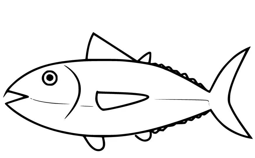Thunfisch Ausmalbilder 31