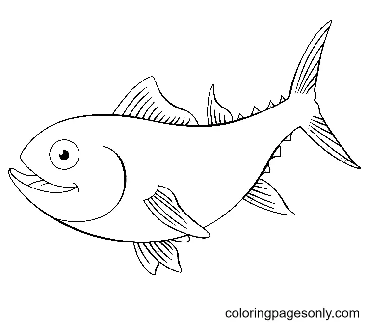 Thunfisch Ausmalbilder 32