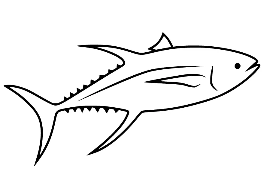 Thunfisch Ausmalbilder 35