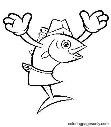 Thunfisch Ausmalbilder 43