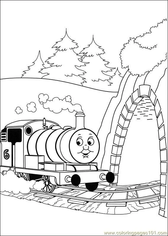 Tunel Para Colorear 14