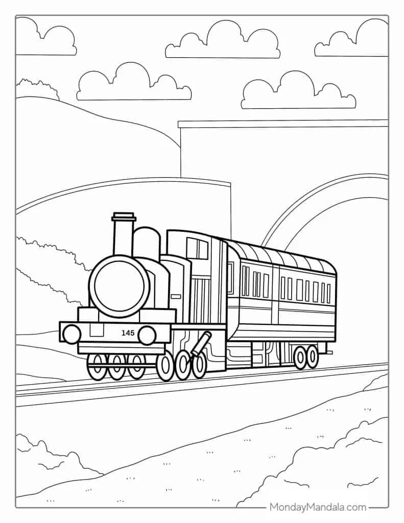 Tunel Para Colorear 2