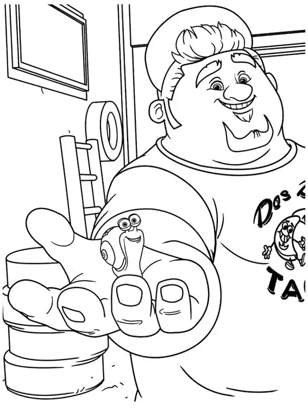 Turbo Coloring Pages 15