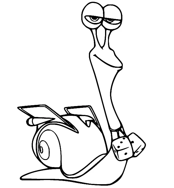 Turbo Coloring Pages 17
