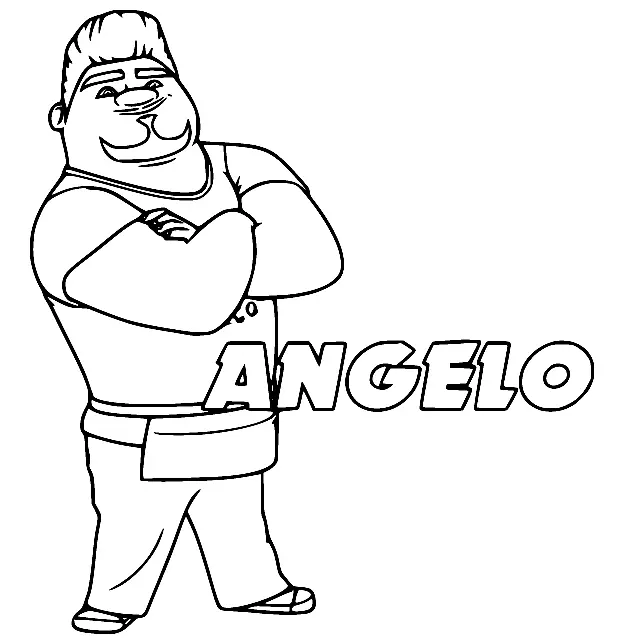 Turbo Coloring Pages 20