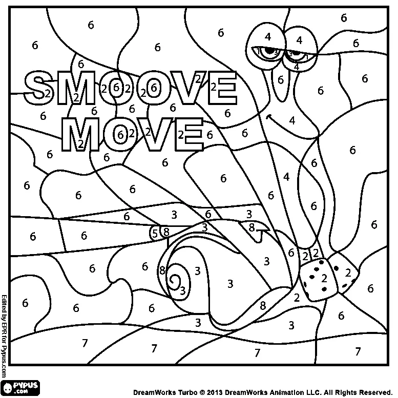 Turbo Coloring Pages 22