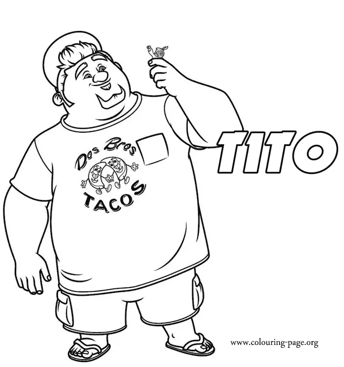Turbo Coloring Pages 24