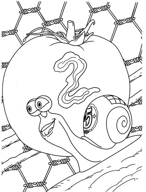 Turbo Coloring Pages 26