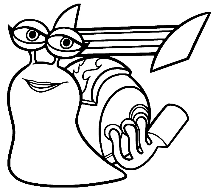 Turbo Coloring Pages 9