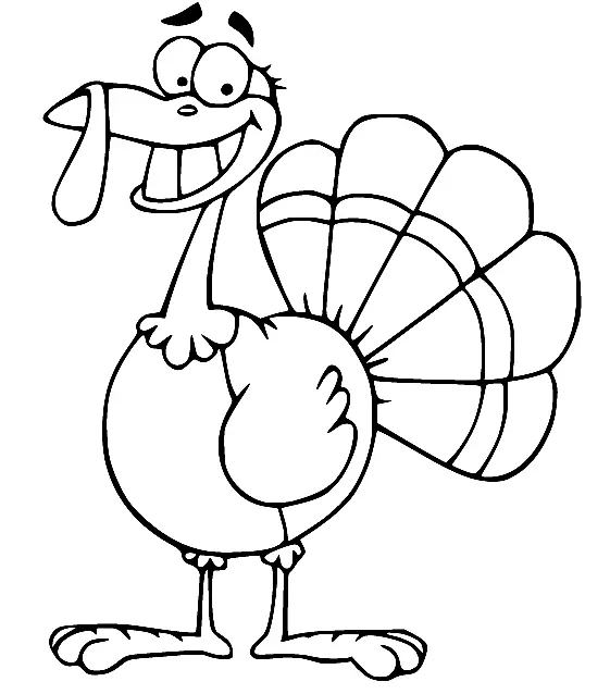 Turkey Coloring Pages 57