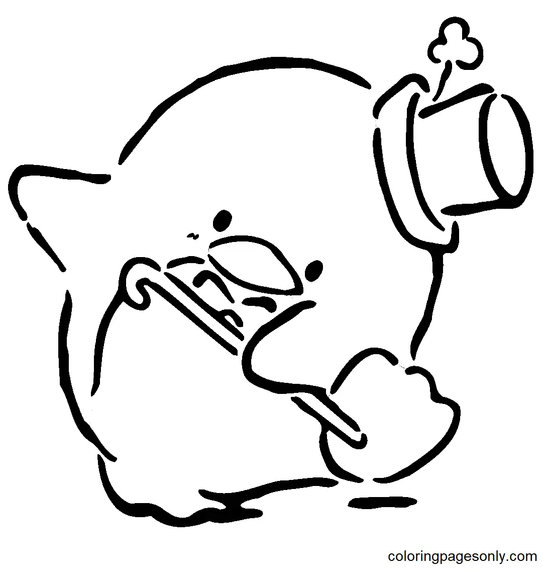 Tuxedo Sam Para Colorear 23