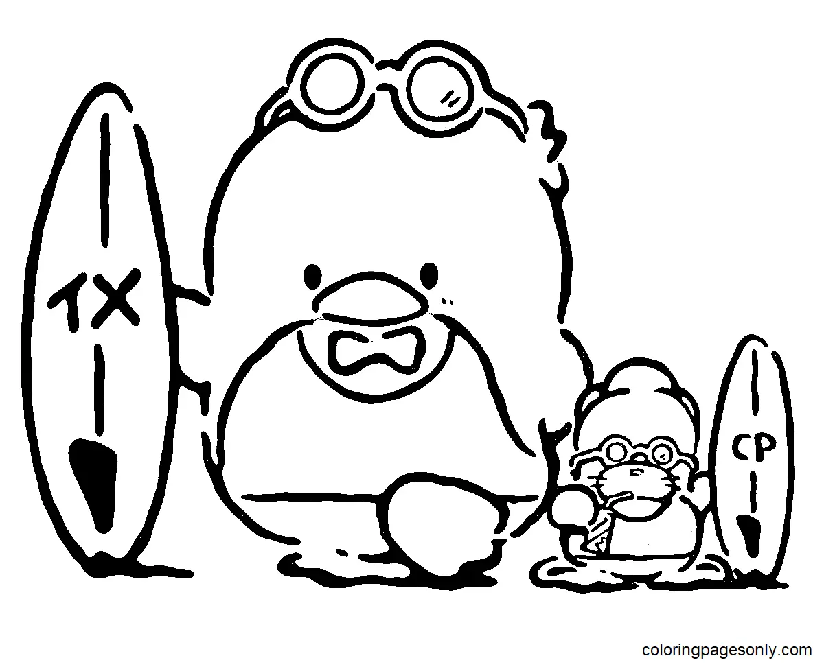 Tuxedo Sam Para Colorear 28