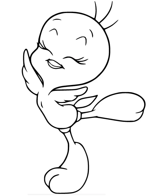 Tweety Ausmalbilder 16