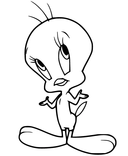 Tweety Ausmalbilder 35