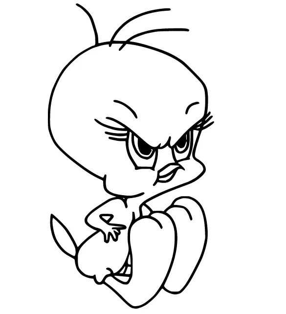 Tweety Ausmalbilder 36