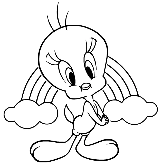 Tweety Ausmalbilder 4