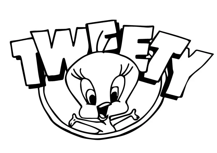 Tweety Ausmalbilder 45