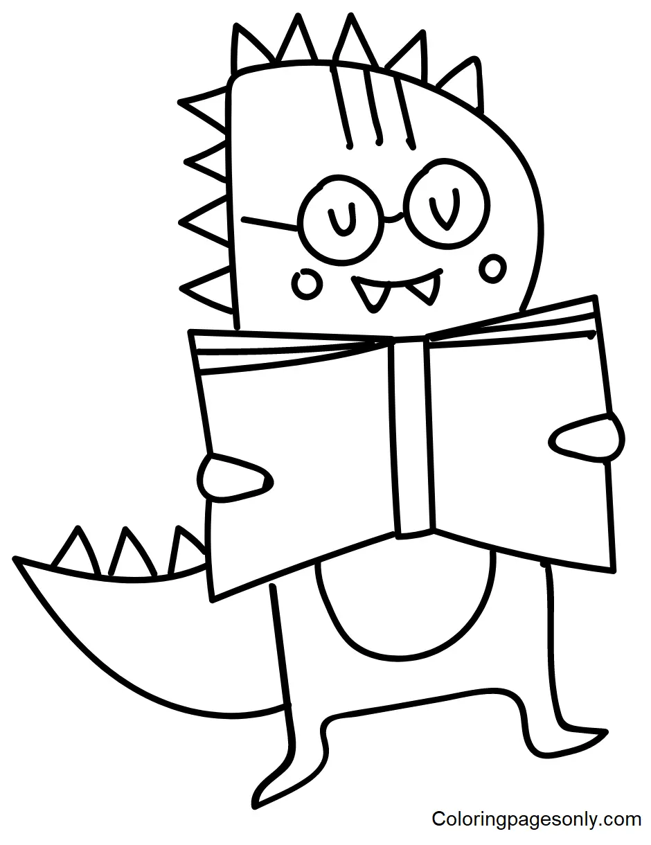Tyrannosaurus Rex Para Colorear 2