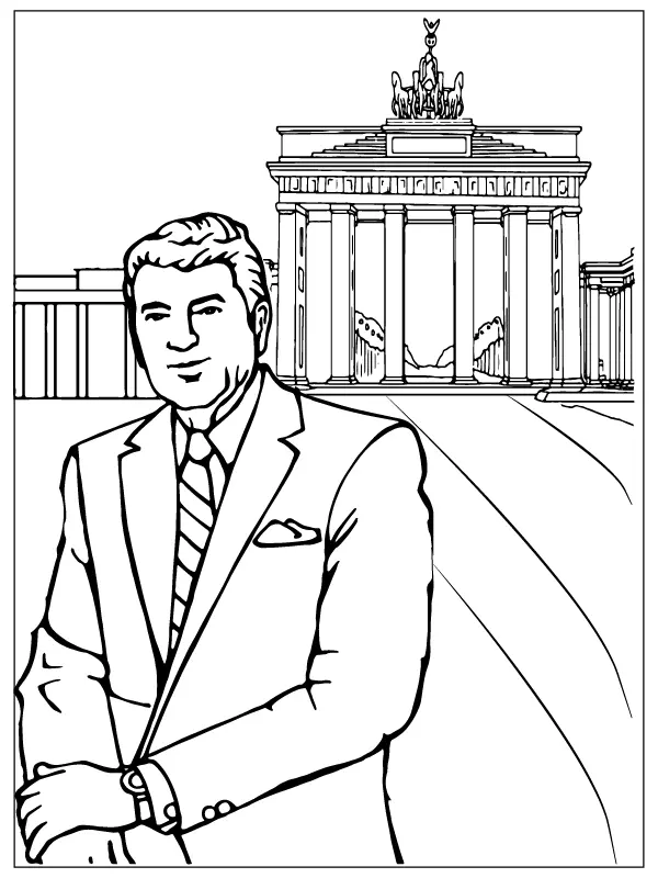 U S Presidents Coloring Pages 11