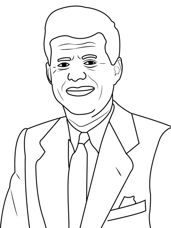 U S Presidents Coloring Pages 22