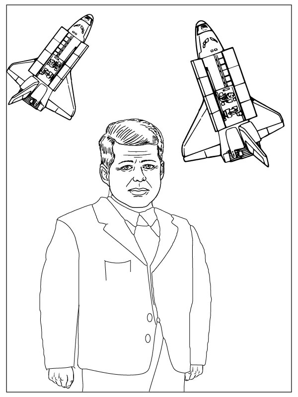 U S Presidents Coloring Pages 6