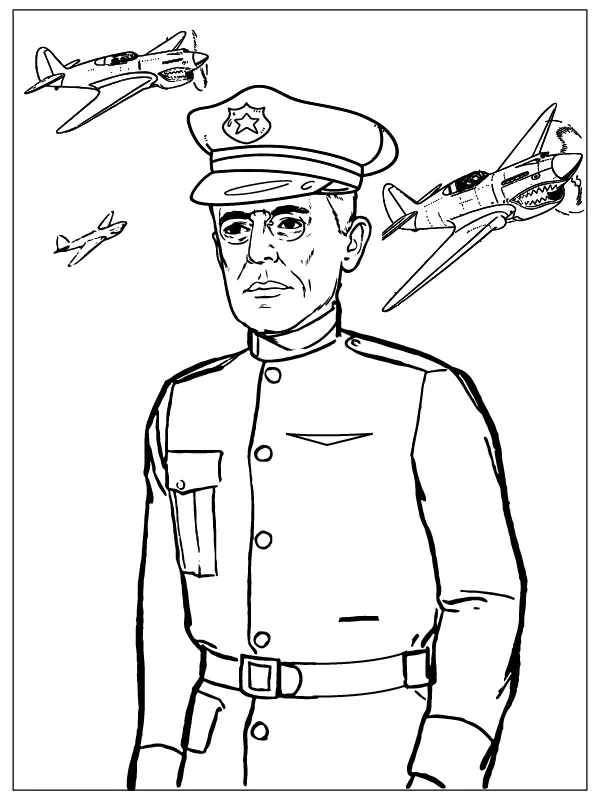 U S Presidents Coloring Pages 9
