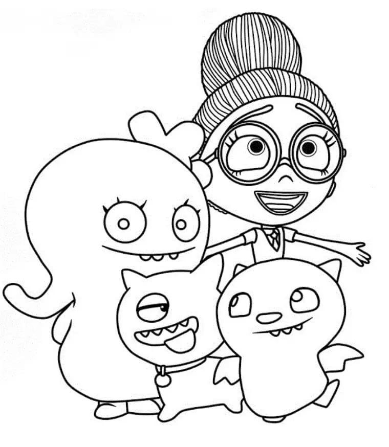Desenhos de UglyDolls Para Colorir 13