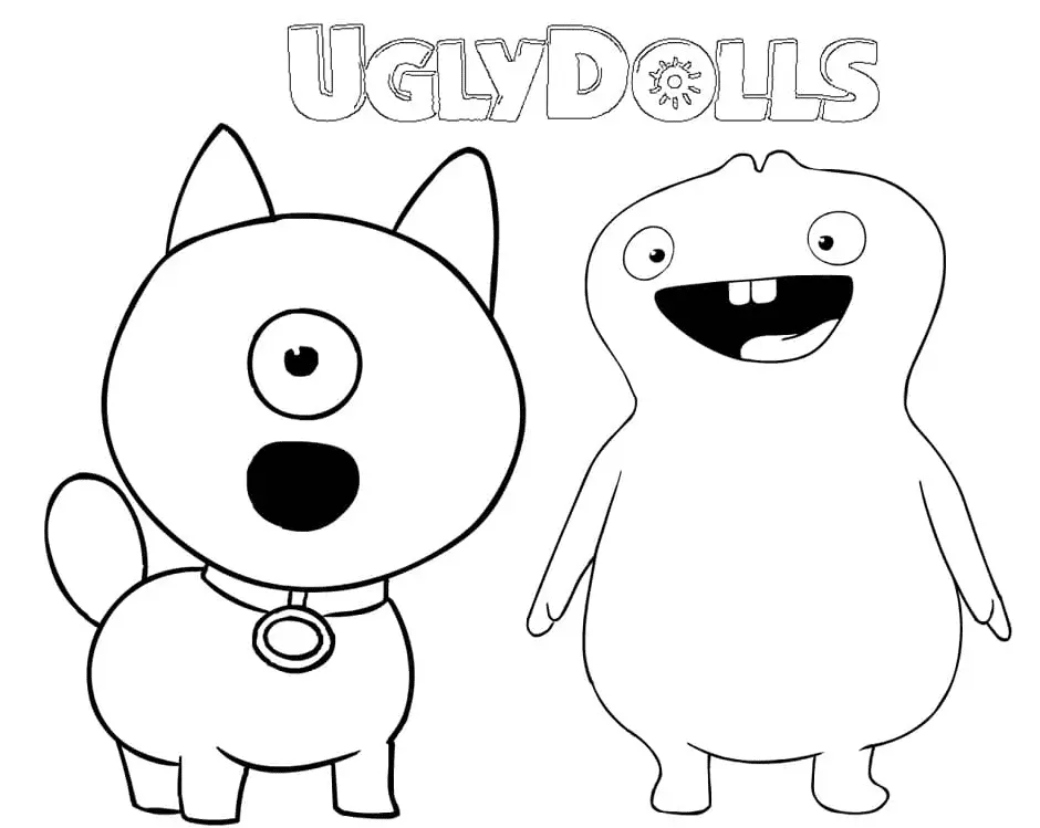 Desenhos de UglyDolls Para Colorir 38