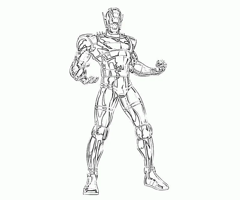 Desenhos de Ultron Para Colorir 6