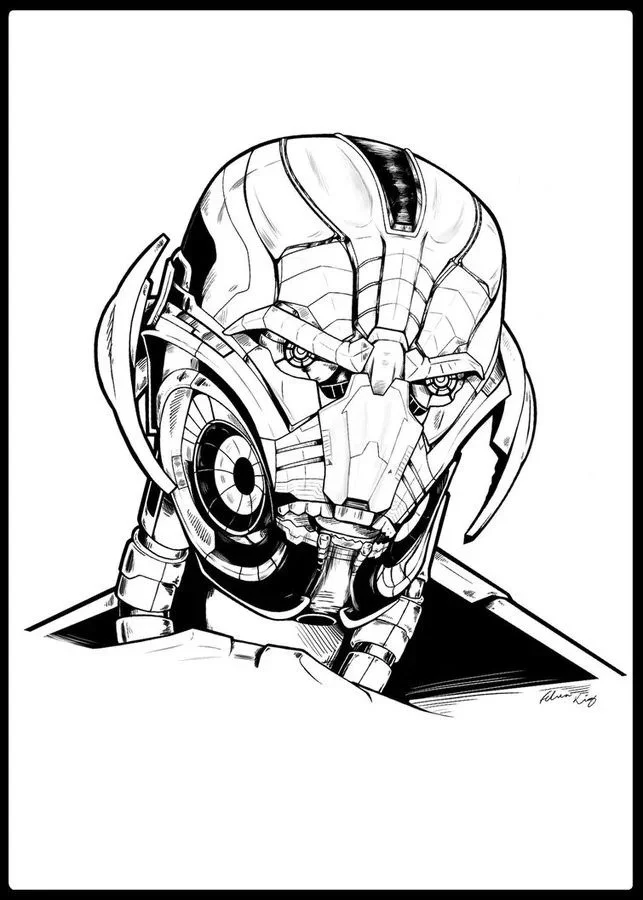 Desenhos de Ultron Para Colorir 8