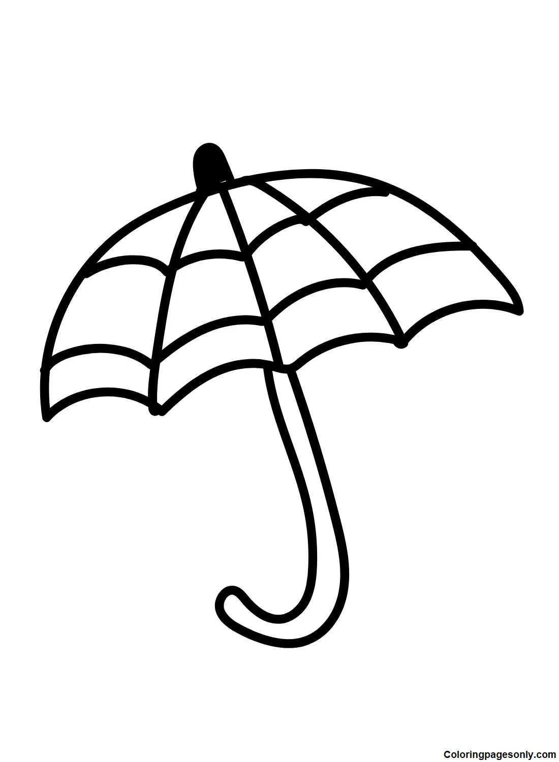 Umbrella Coloring Pages 22