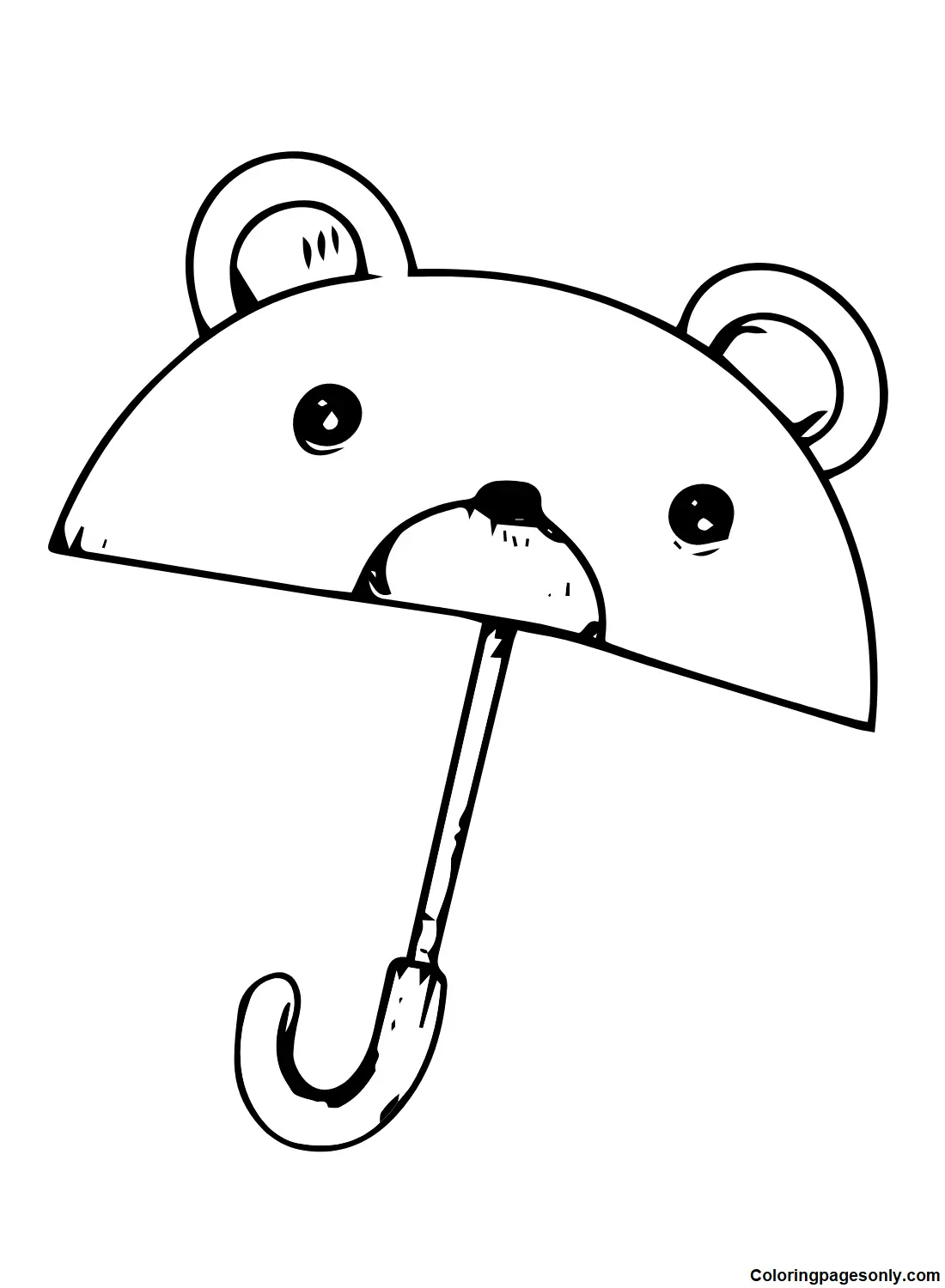 Umbrella Coloring Pages 35