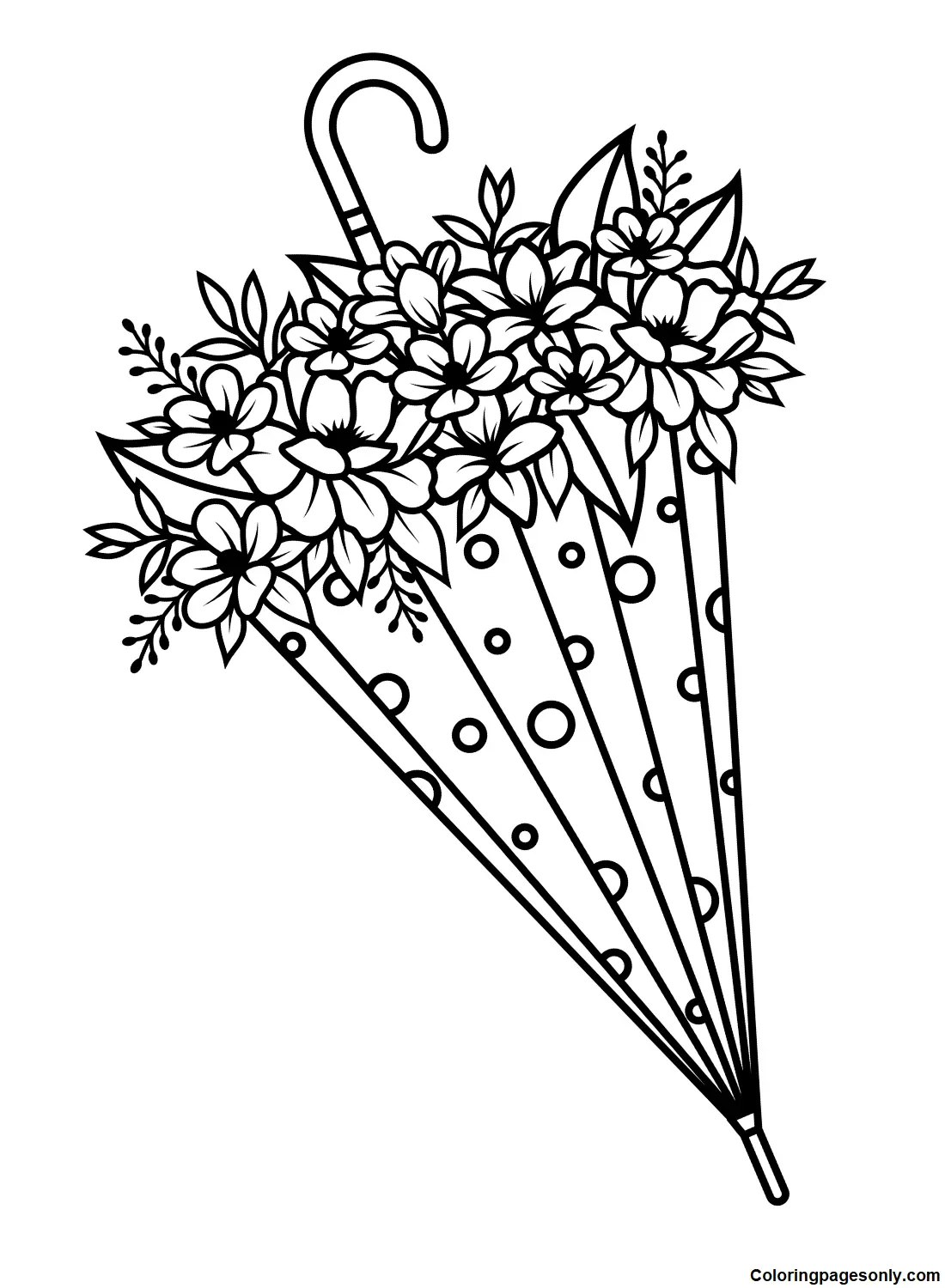 Umbrella Coloring Pages 7